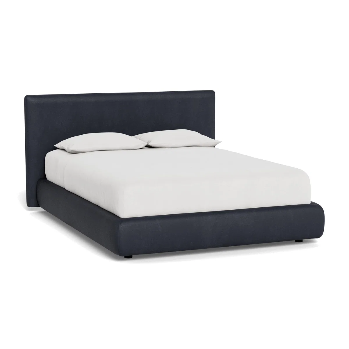 Heal's Alba Storage Bed King Marylebone Velvet Mocha - Heal's UK Bedroom Furniture – image 1