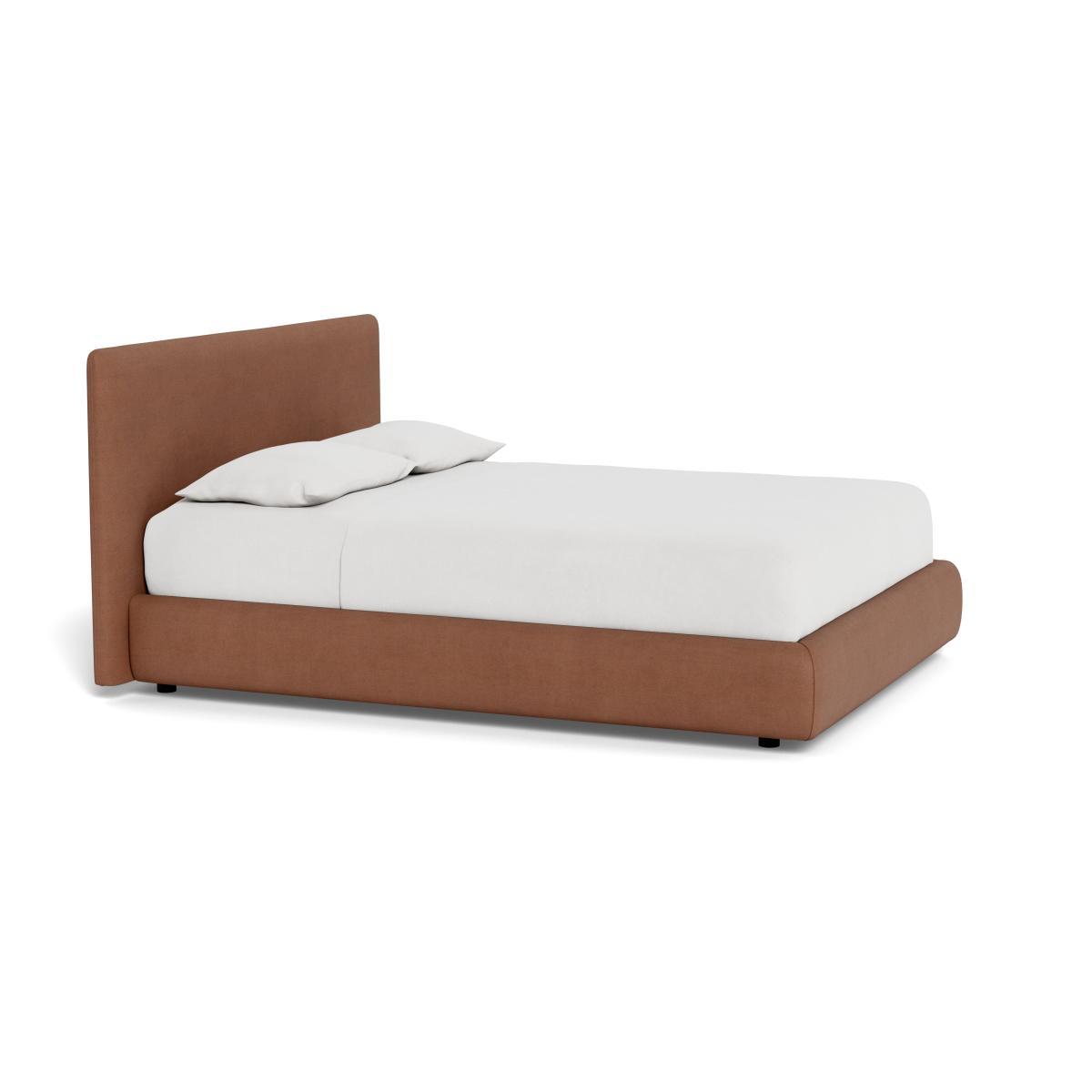 Heal's Alba Storage Bed King Siena Cotton Clay - Heal's UK Bedroom Furniture – image 2