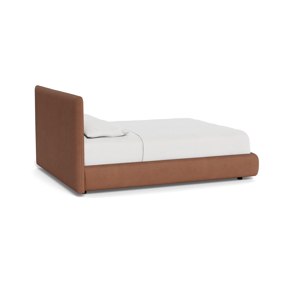 Heal's Alba Storage Bed King Siena Cotton Clay - Heal's UK Bedroom Furniture – image 4