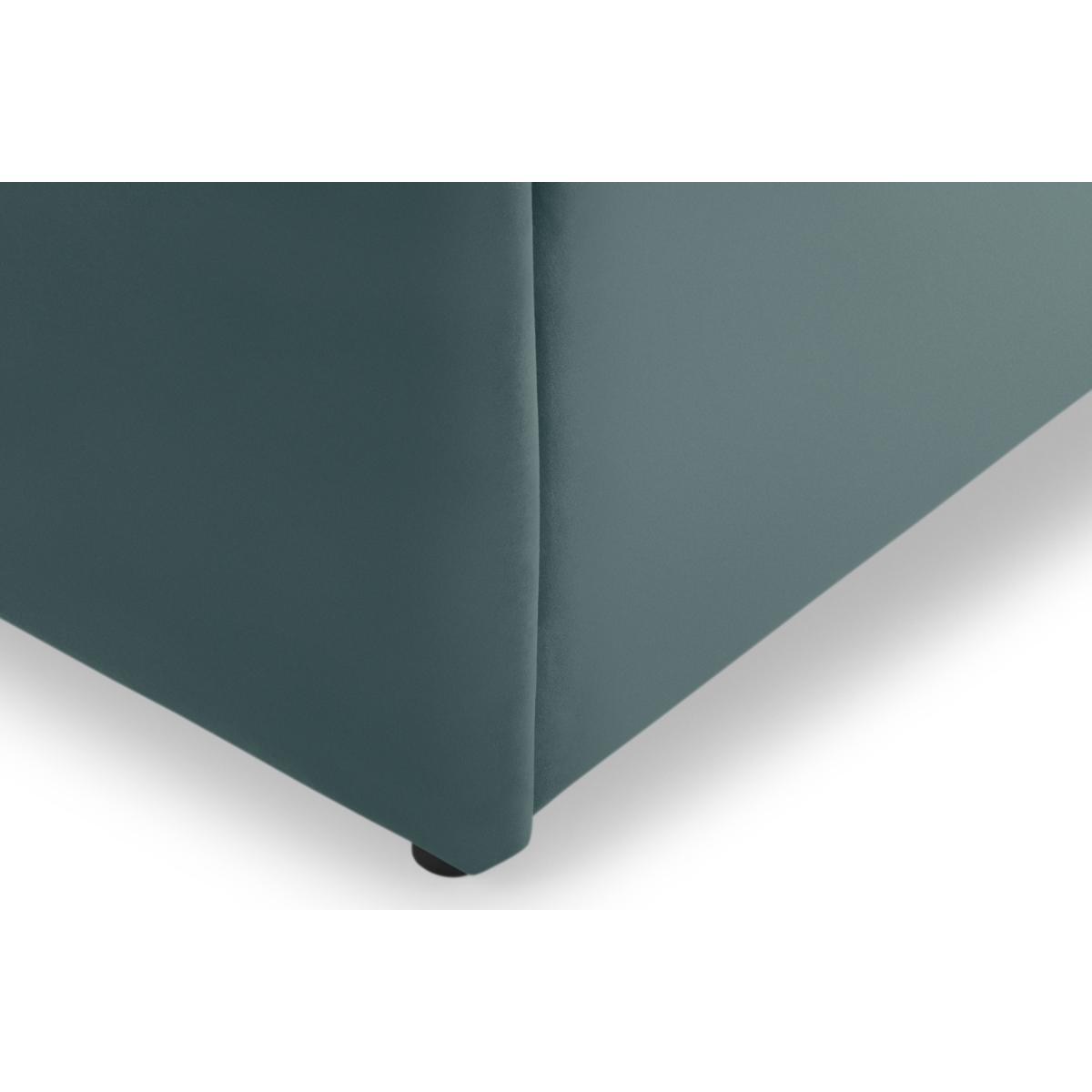 Delia Super King Size Ottoman Storage Bed, Marine Green Velvet – image 7
