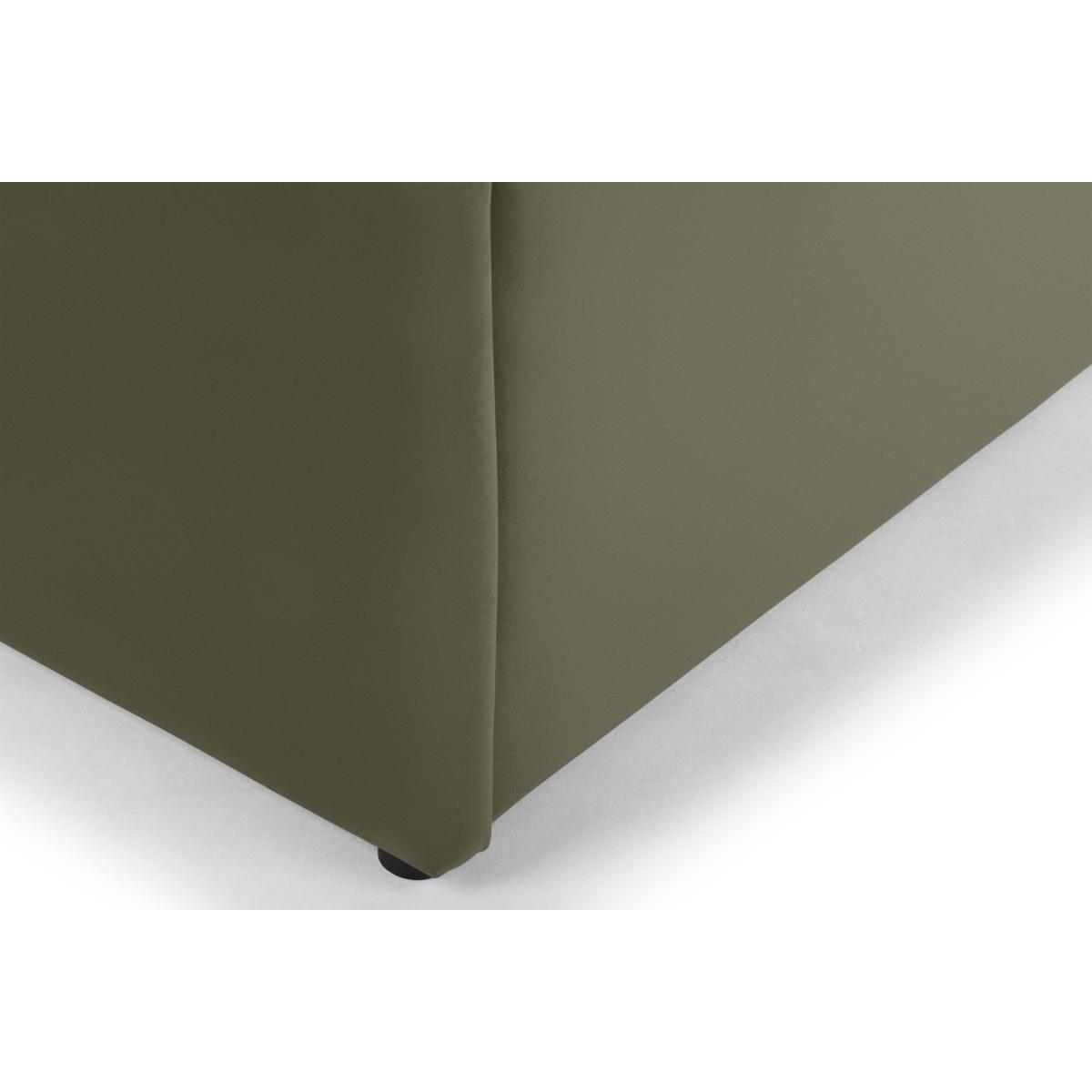 Delia King Size Ottoman Storage Bed, Sycamore Green Velvet – image 7