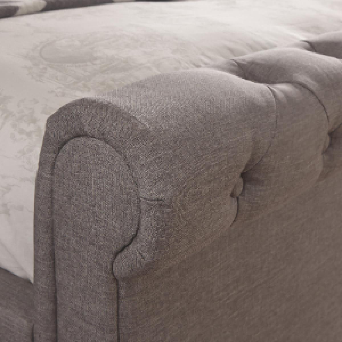 Layla Storage Ottoman Bed Frame - Silver / King – image 8