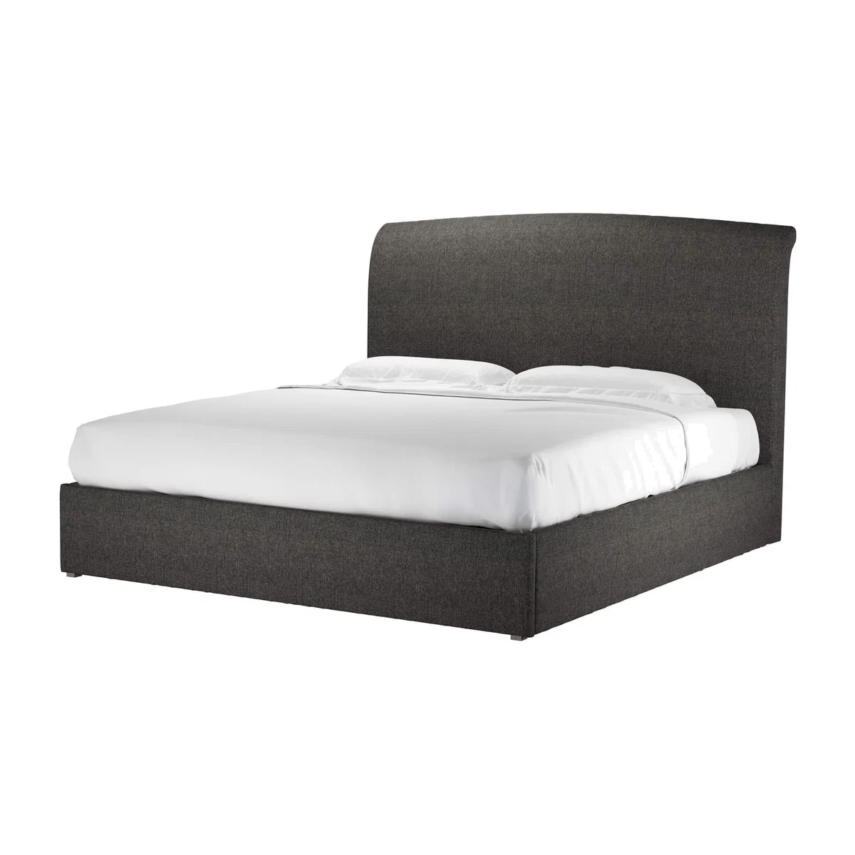 Thea Super King Ottoman Bed in Anthracite Quartz - sofa.com – image 1