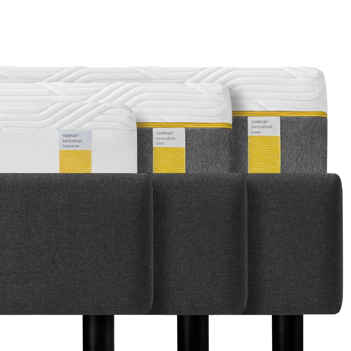 Tempur Sensation Supreme 21 Double Size Mattress 135x190x21cm, White | Barker & Stonehouse – image 4