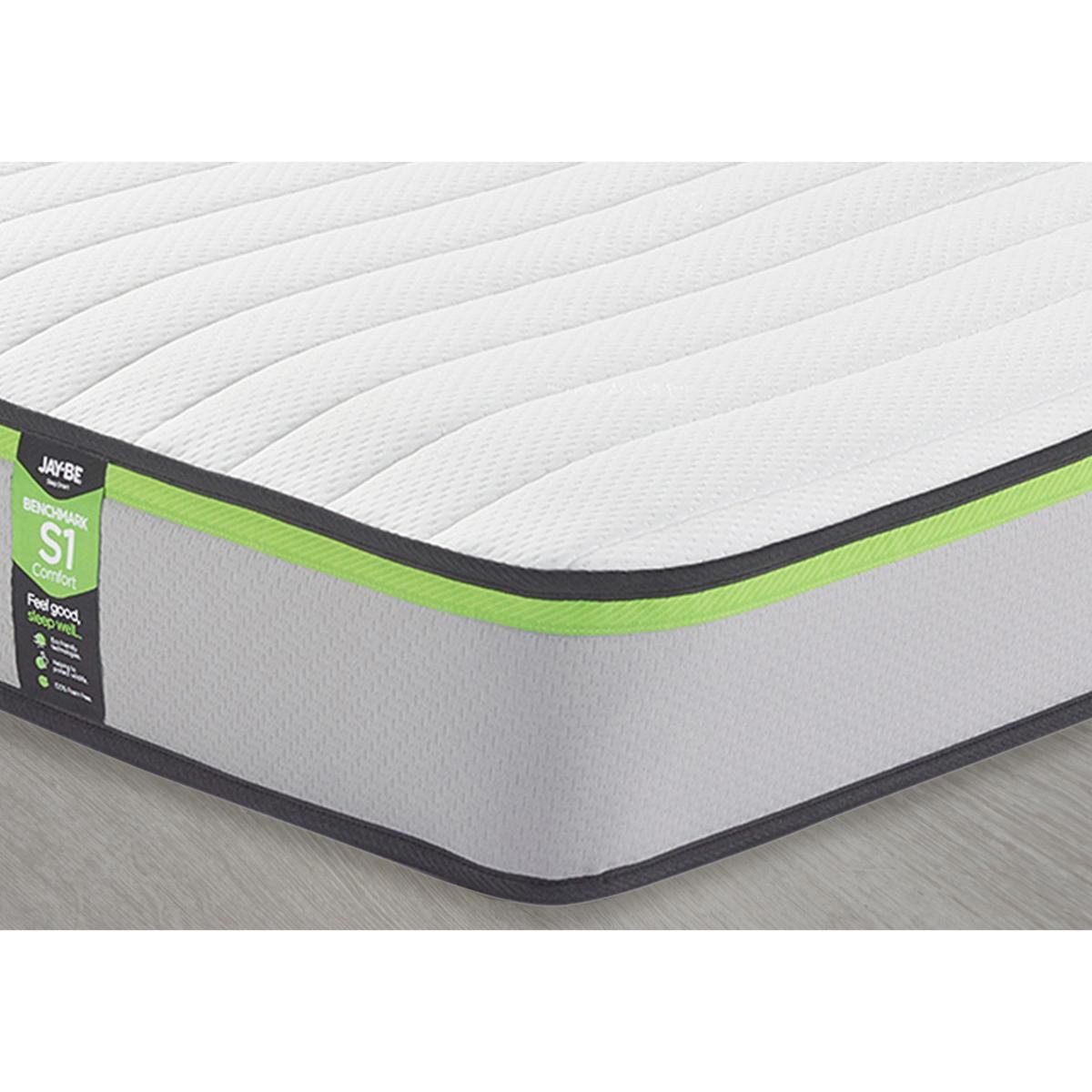 Jay-Be - Benchmark S1 Comfort Eco-friendly Mattress - Small Double