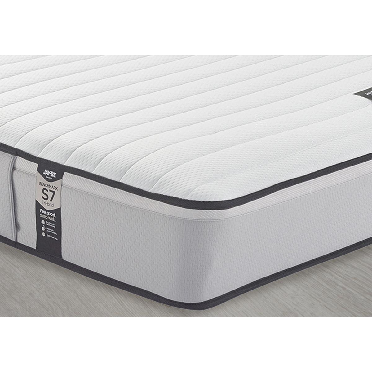 Jay-Be - Benchmark S7 Tri-brid Eco-friendly Mattress - Double