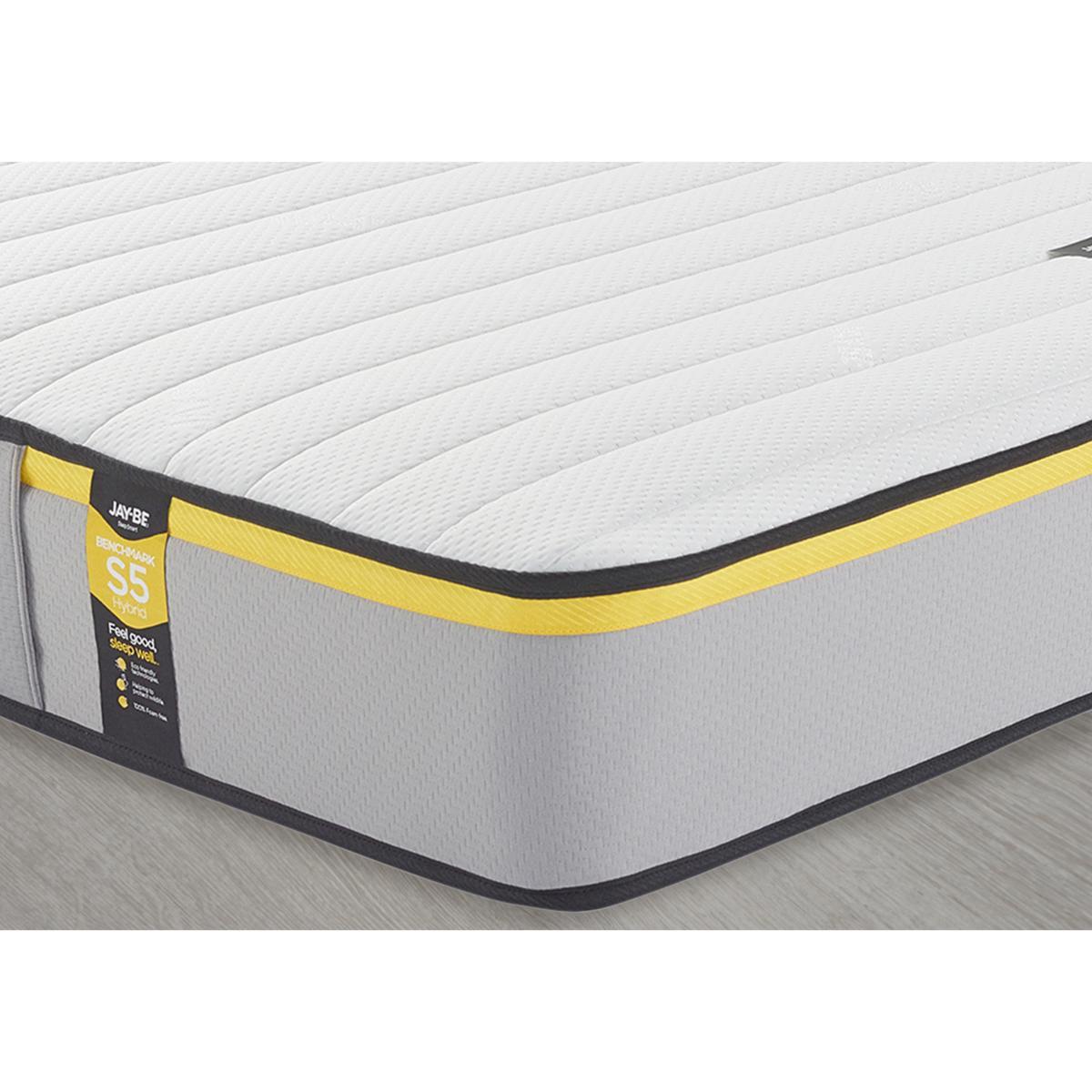 Jay-Be - Benchmark S5 Hybrid Eco-friendly Mattress - Small Double