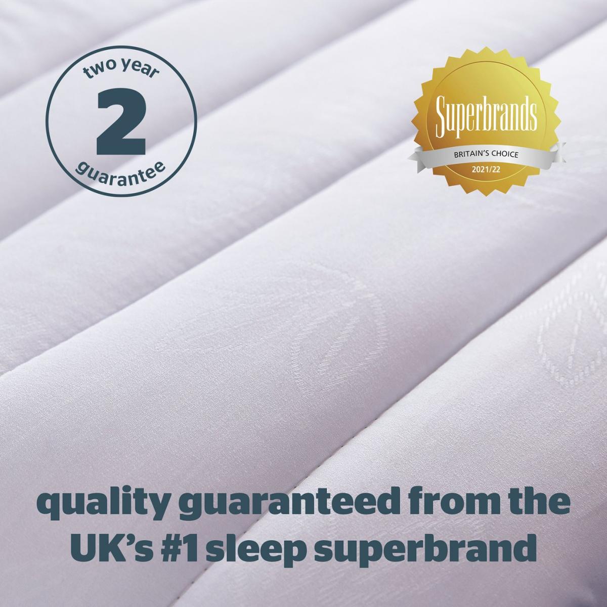Silentnight Eco Comfort Mattress Topper - Double – image 7