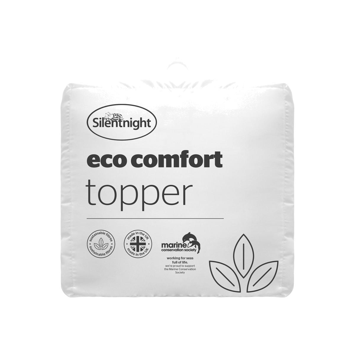 Silentnight Eco Comfort Mattress Topper - Double – image 1