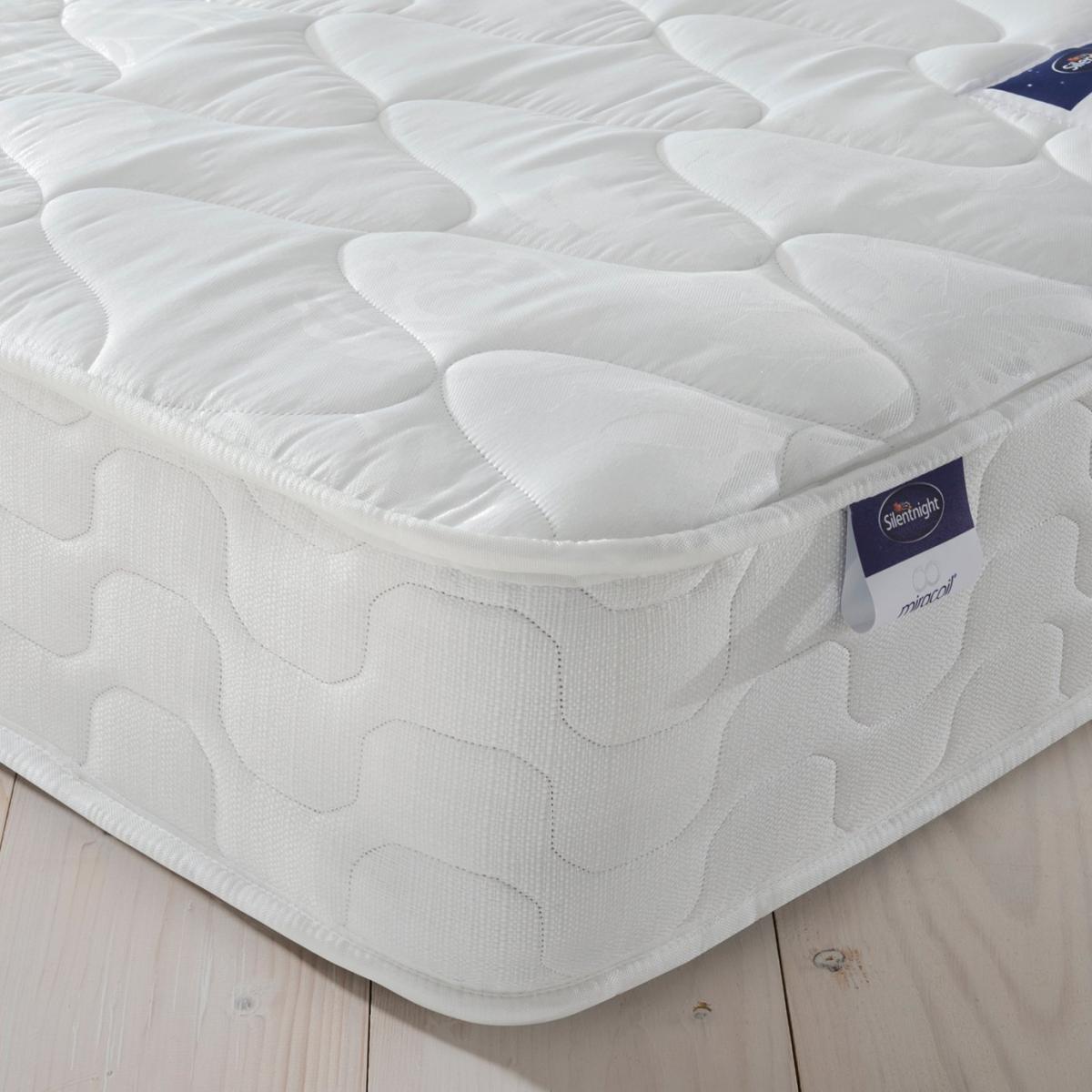 Silentnight Travis Miracoil Microquilt Double Mattress – image 1