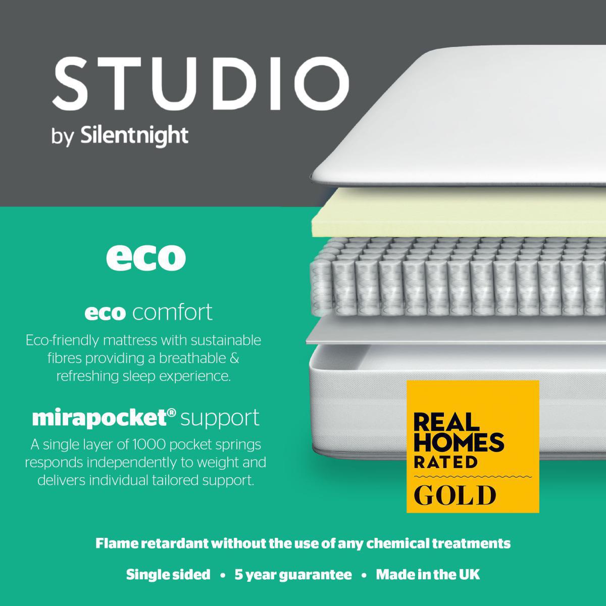 Silentnight Studio Eco 1000 Pocket Mattress - Double – image 8
