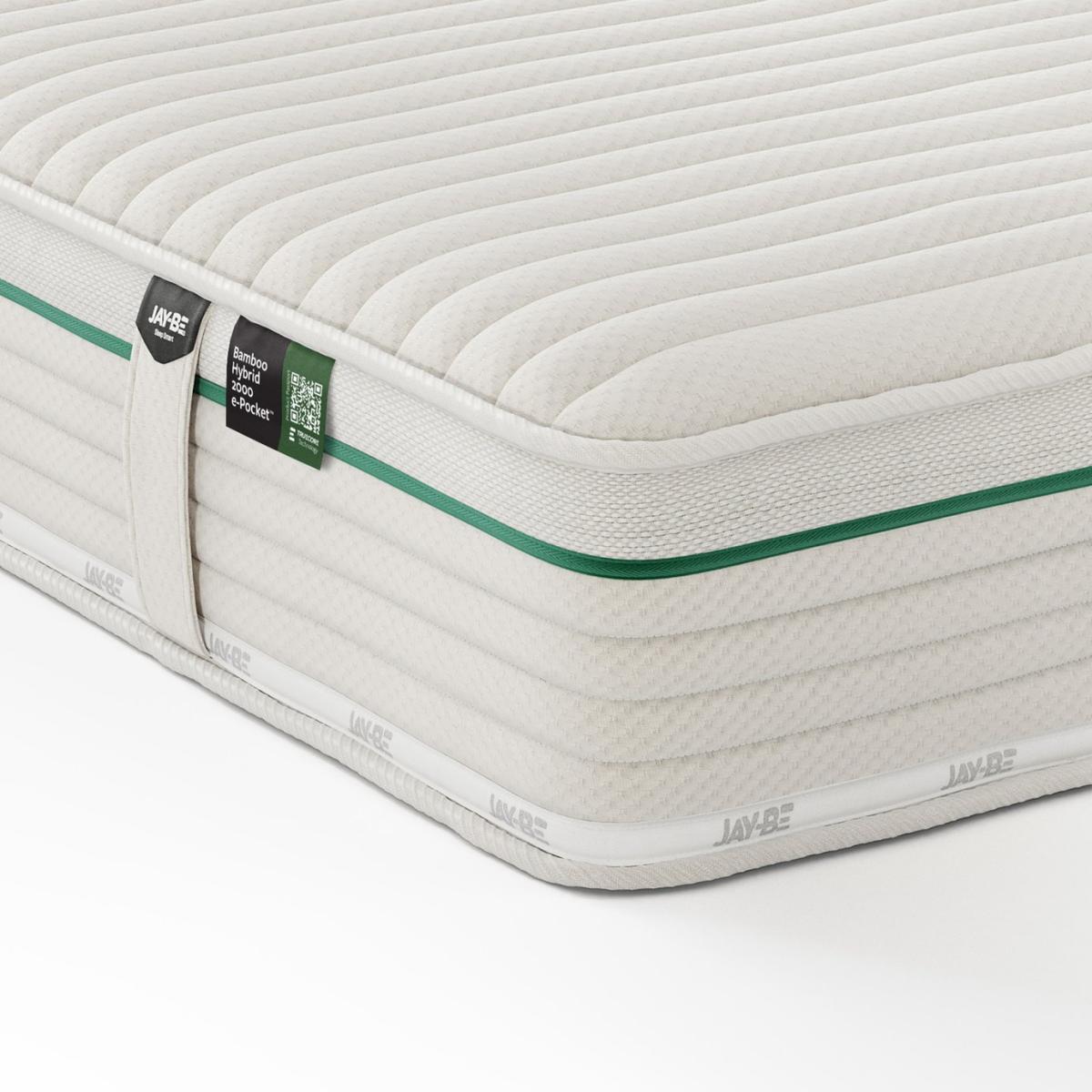 Jay-Be Bamboo Hybrid 2000 Mattress - Double – image 1