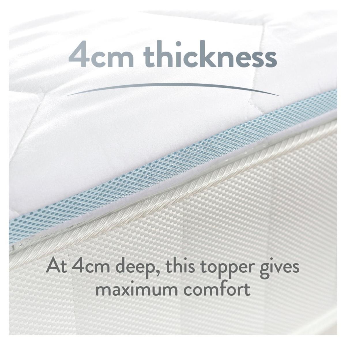 Slumberdown Hydrocool Medium Support Mattress Topper -Double – image 9