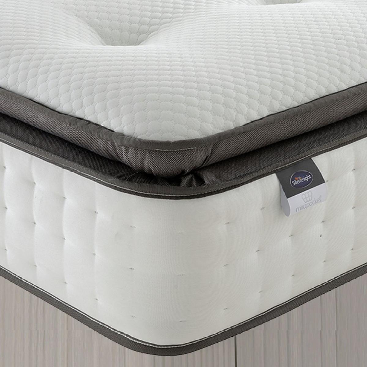 Silentnight Geltex 1000 Pocket Pillowtop Mattress - Double – image 1