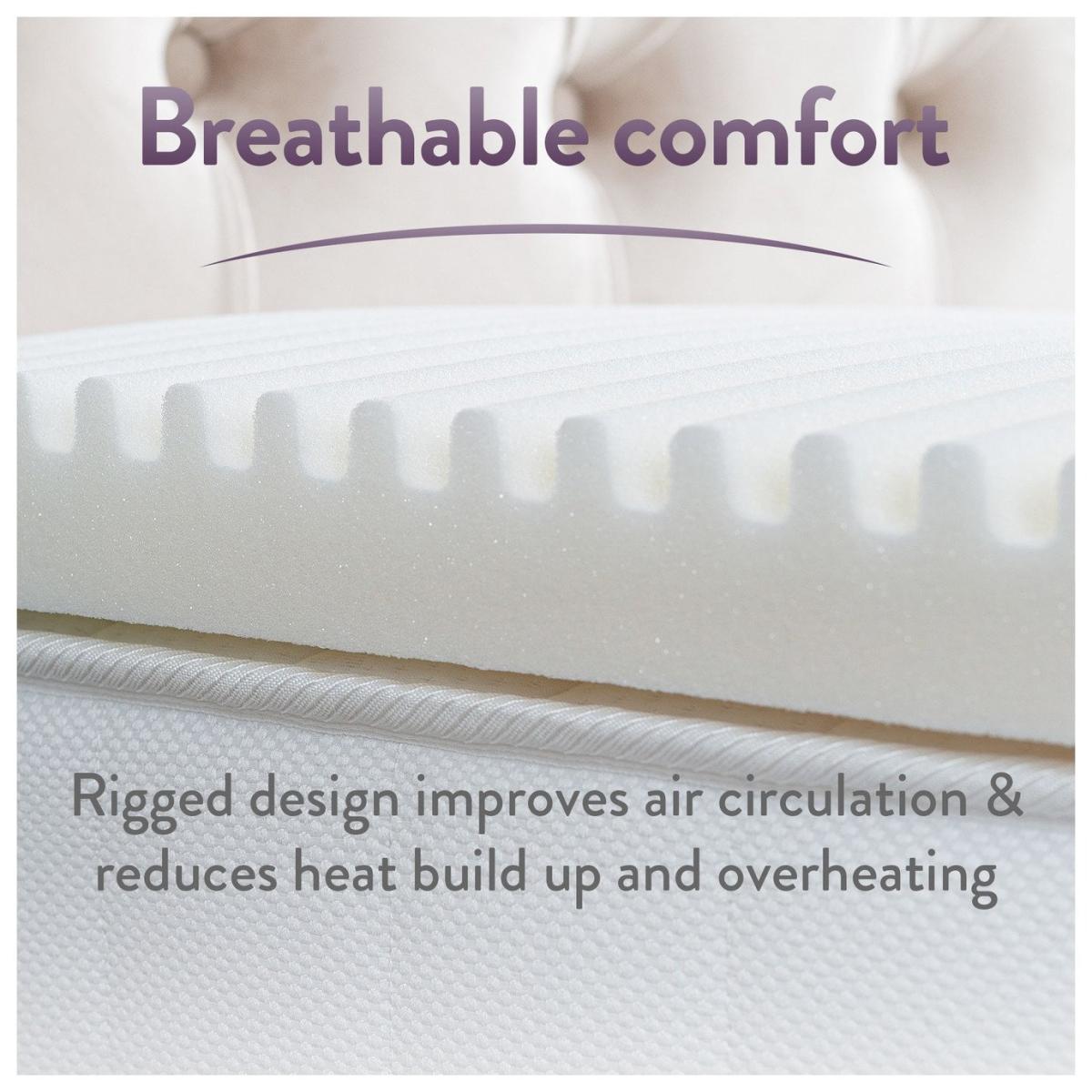 Slumberdown Luxury Memory Comfort Mattress Topper - Double – image 2