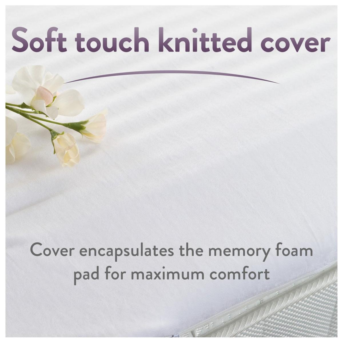 Slumberdown Luxury Memory Comfort Mattress Topper - Double – image 4