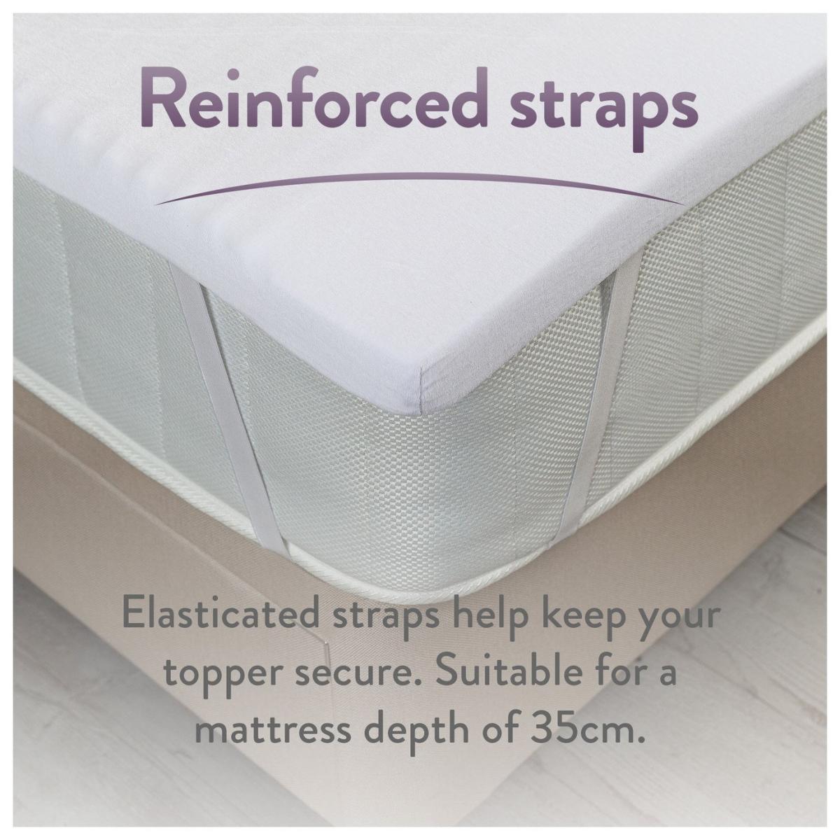 Slumberdown Luxury Memory Comfort Mattress Topper - Double – image 6