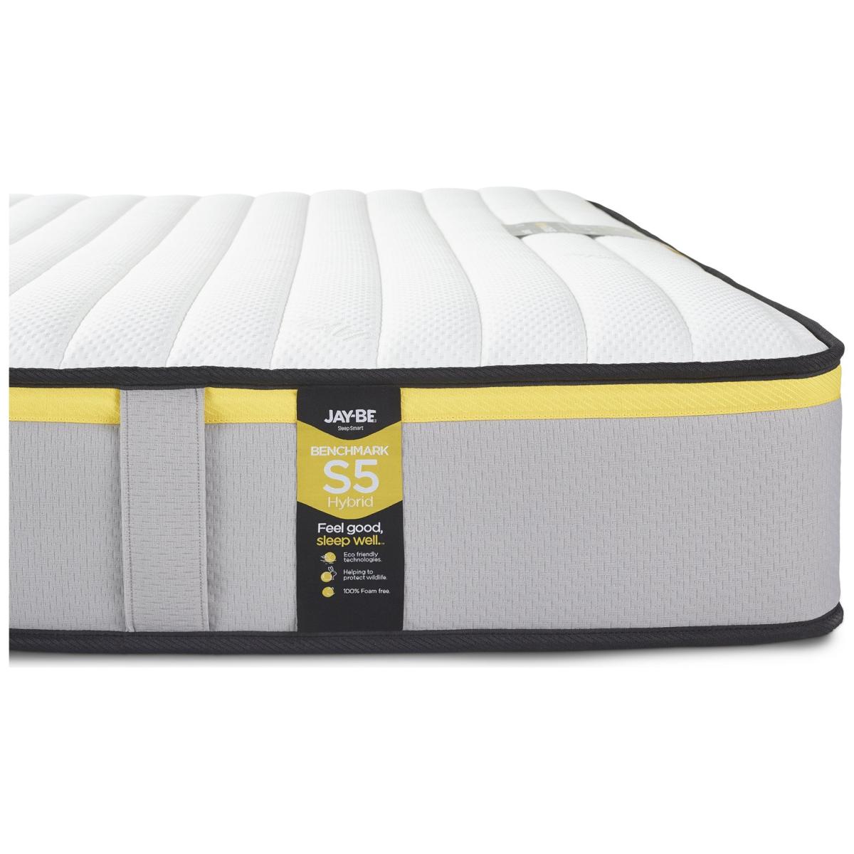 Jay-Be Benchmark S5 Hybrid Eco Friendly Sml Double Mattress – image 4