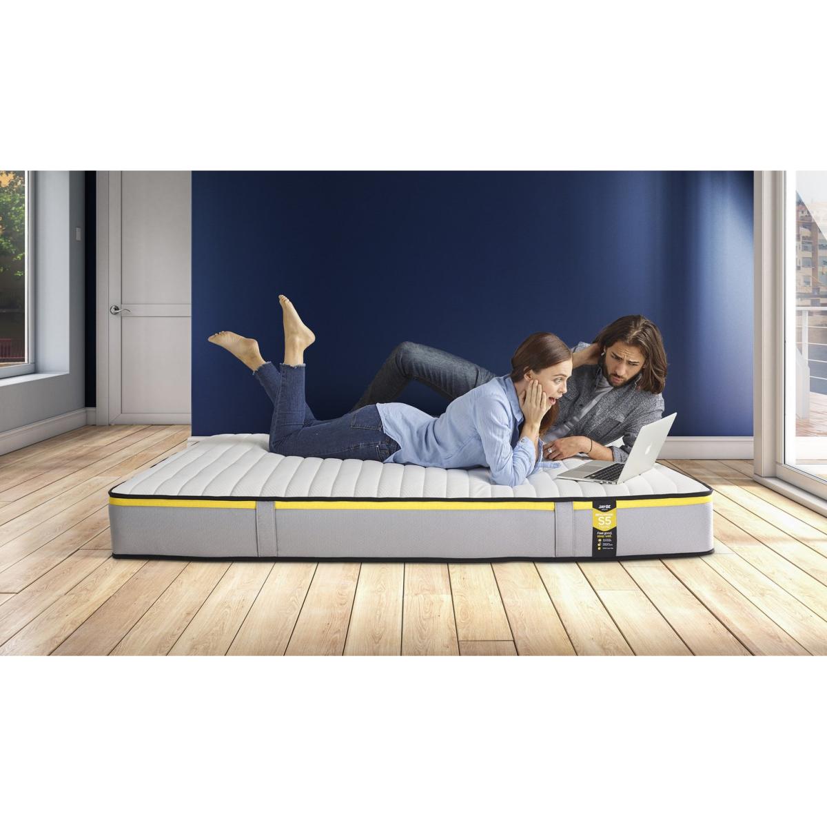 Jay-Be Benchmark S5 Hybrid Eco Friendly Sml Double Mattress – image 9