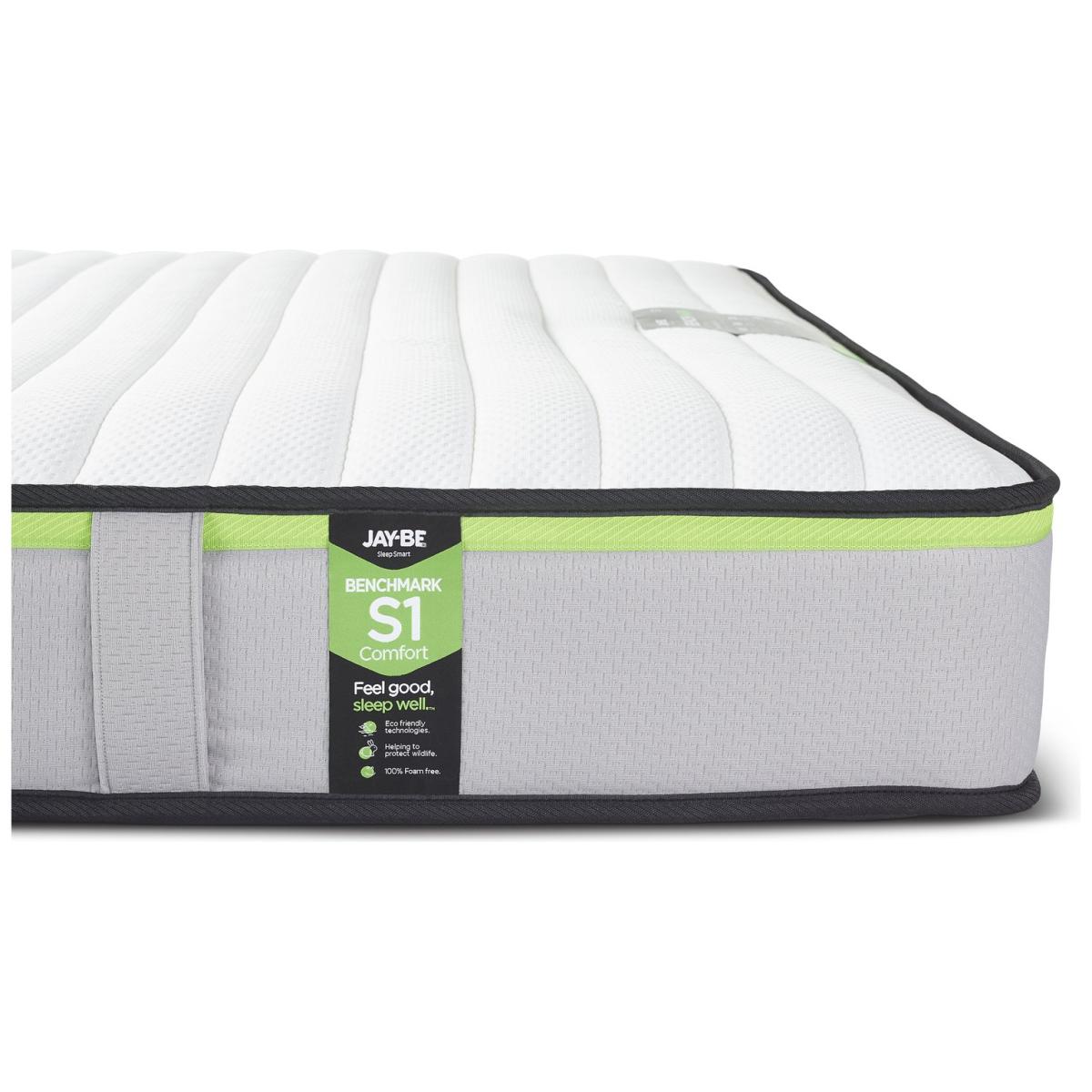 Jay-Be Benchmark S1 Comfort Eco Friendly Double Mattress – image 5