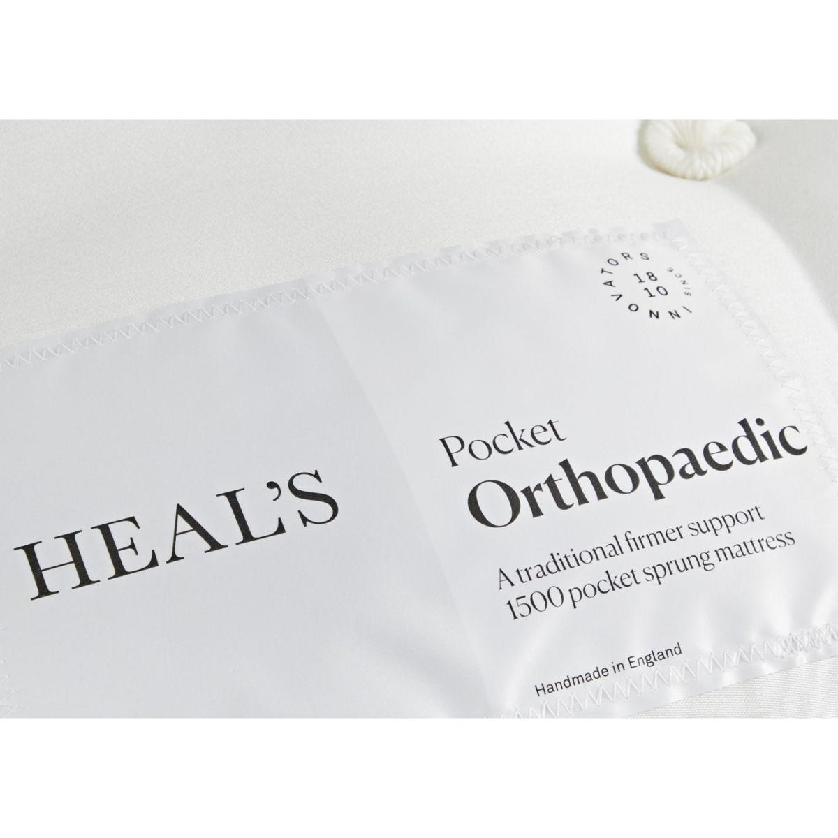Heal's Pocket Orthopaedic Mattress 1500 Double - Heal's UK Bedroom Furniture – image 3