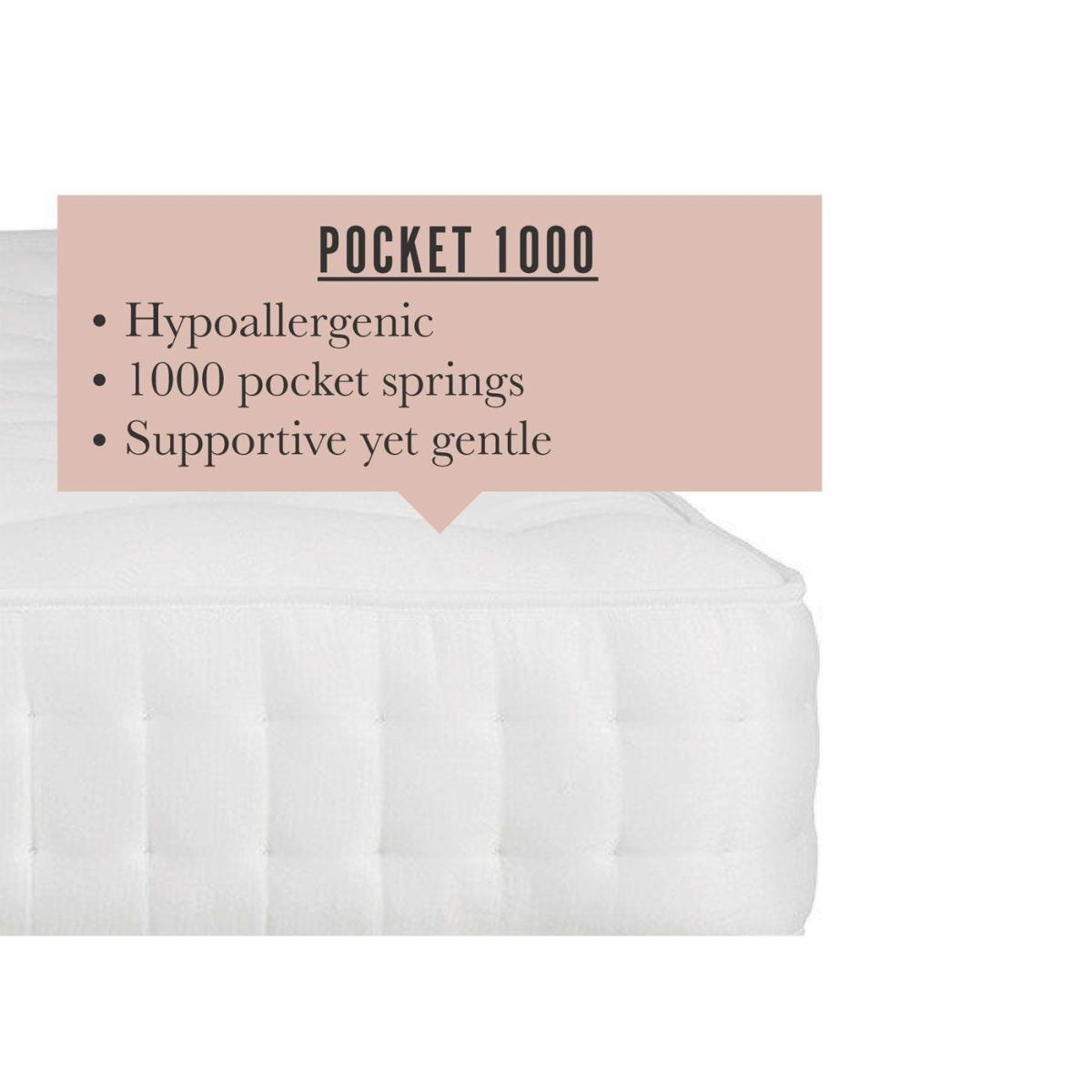 Heal's Pocket 1000 Double Mattress - Heal's UK Bedroom Furniture – image 4