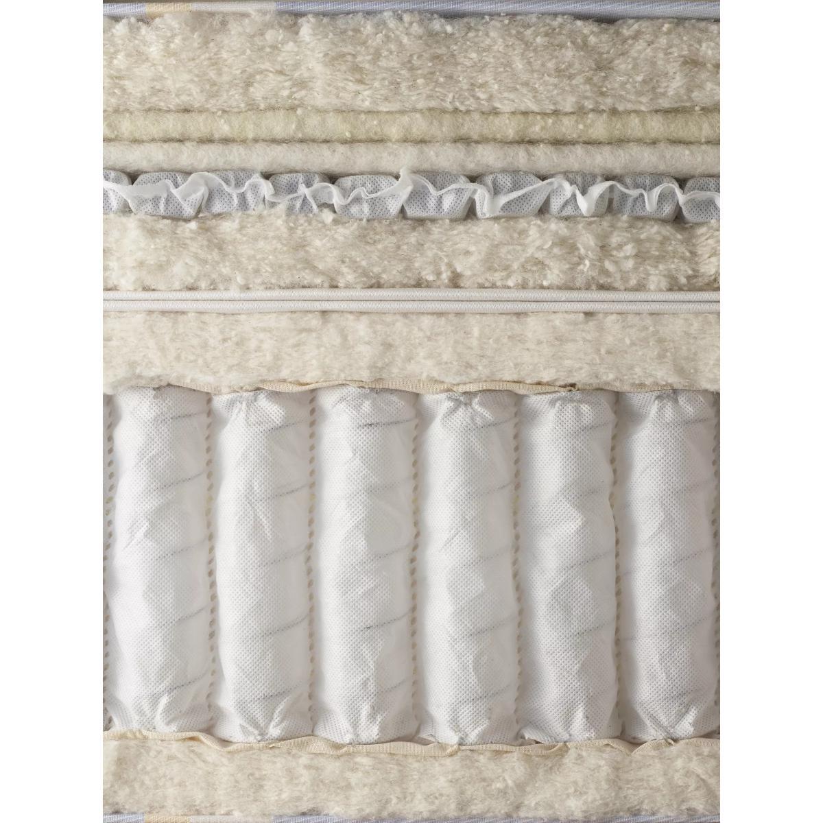 J. Marshall by Vispring No.4 Pillow Top Pocket Spring Mattress, Medium Tension, Double – image 3