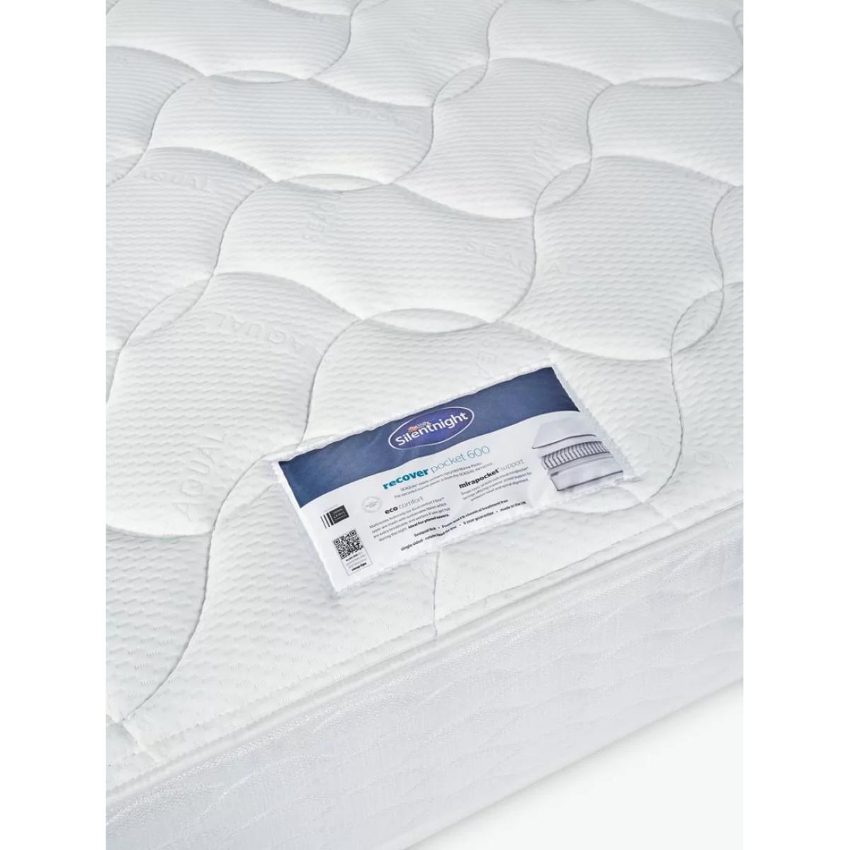 Silentnight Recover Mirapocket 600 Spring Mattress, Medium Tension, Double – image 8
