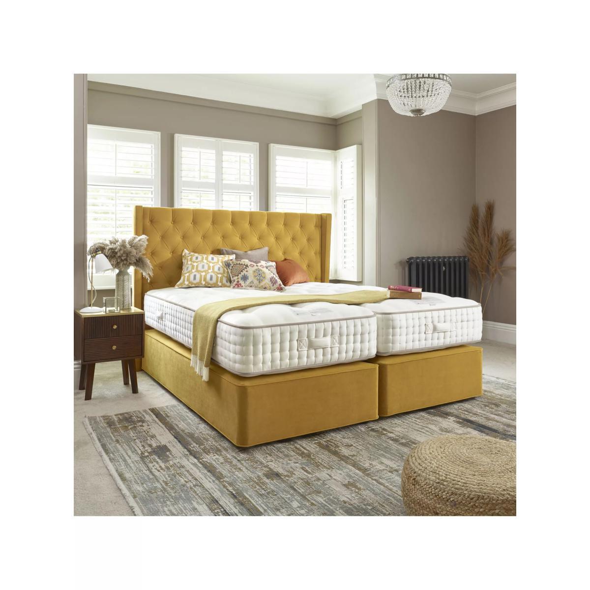 John Lewis & Partners Luxury Natural Collection Cashmere 27000, Small Double, Firmer Tension Pocket Spring Mattress – image 4