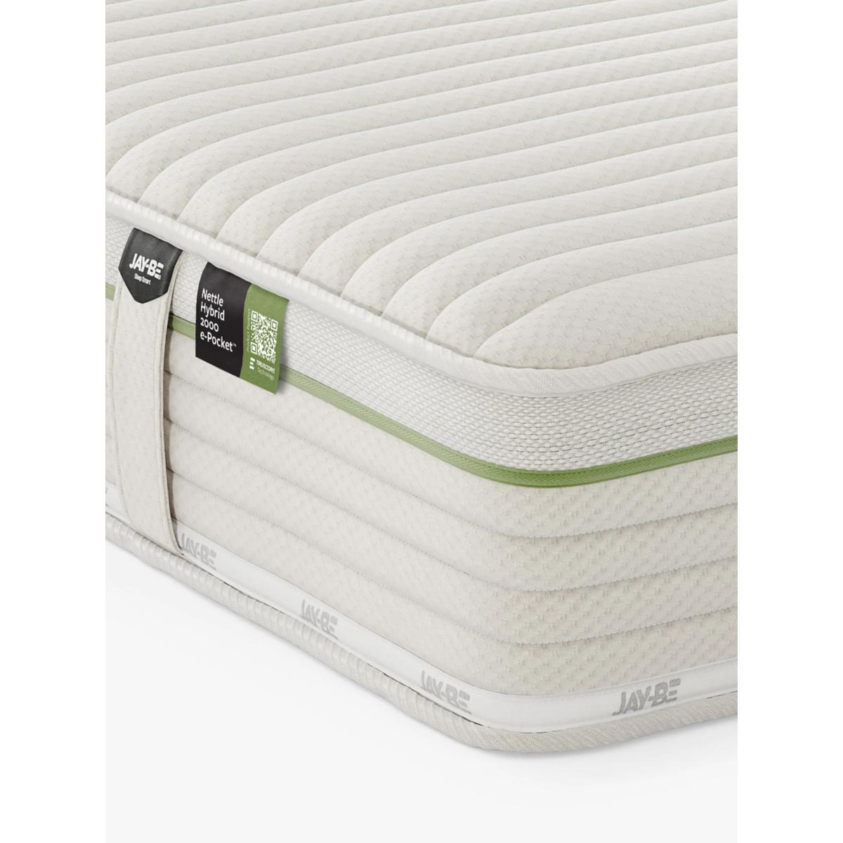 Jay-Be® Natural All Seasons Nettle Hybrid 2000 Mattress, Medium Tension, Double – image 3