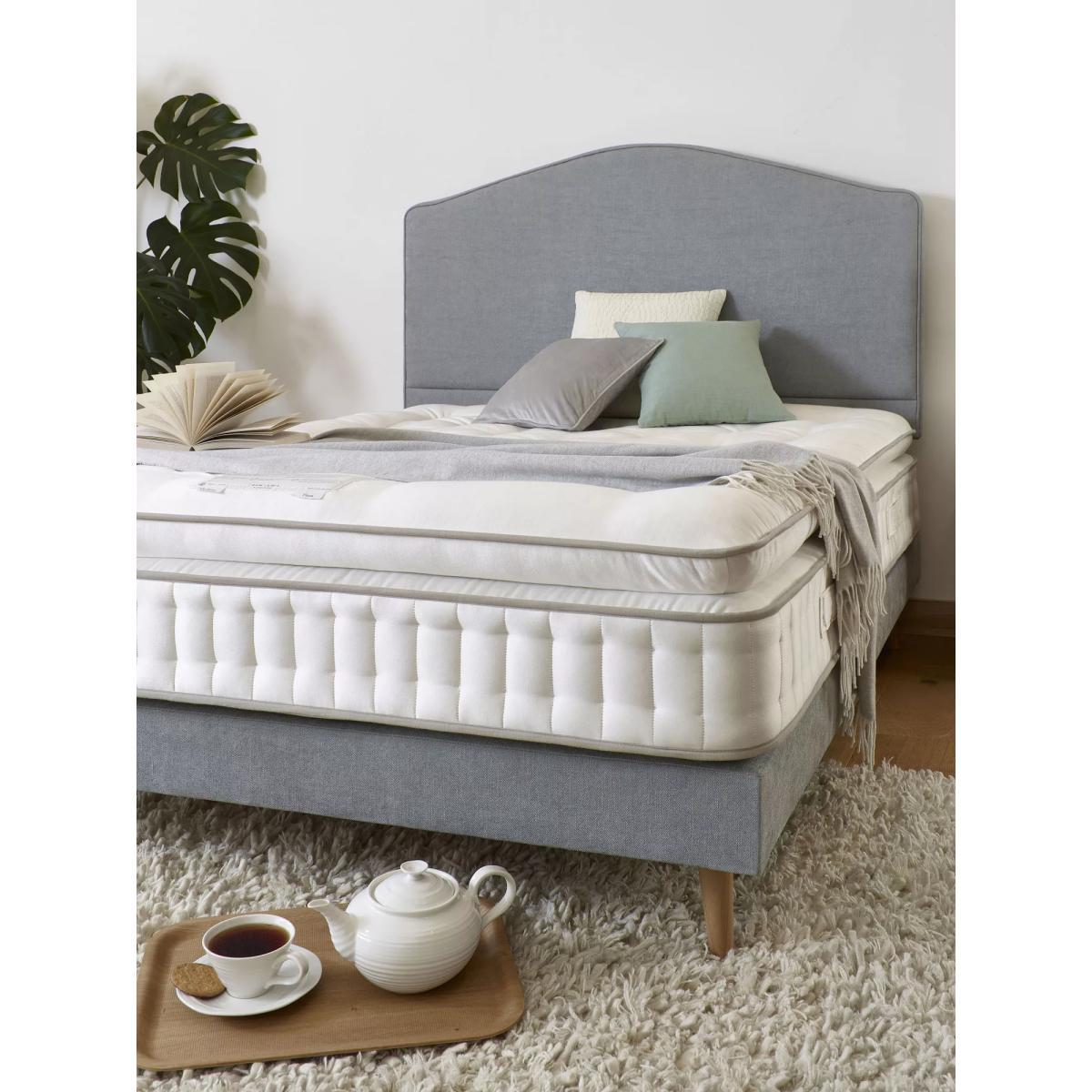 John Lewis & Partners Luxury Natural Collection Egyptian Cotton Pillowtop 4250, Small Double, Firmer Tension Pocket Spring Mattress – image 4