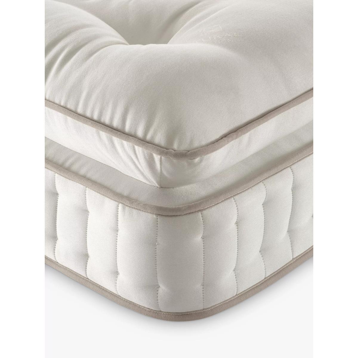 John Lewis & Partners Luxury Natural Collection Egyptian Cotton Pillowtop 4250, Small Double, Firmer Tension Pocket Spring Mattress – image 1