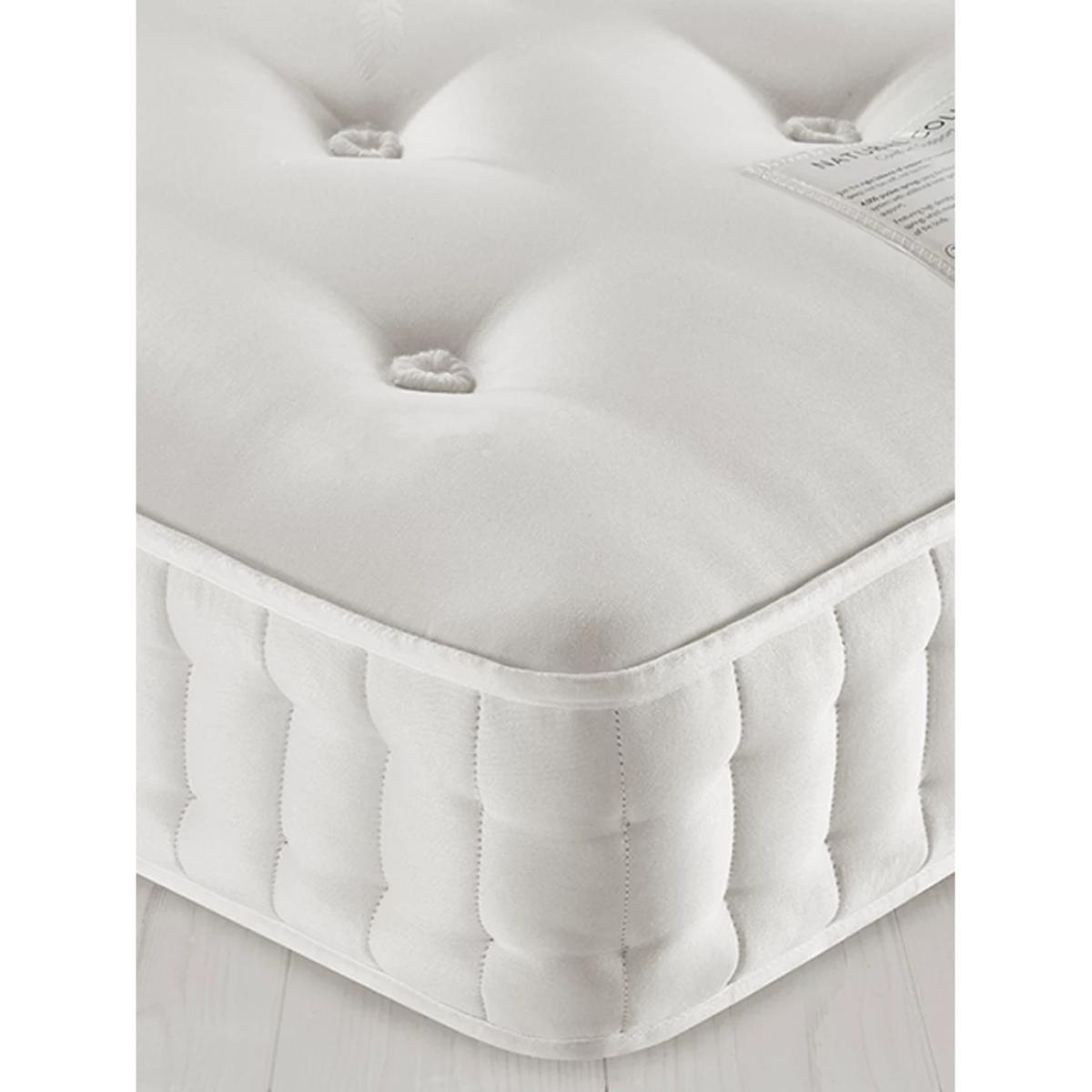 John Lewis & Partners Natural Collection Hemp 2500, Small Double, Medium Tension Pocket Spring Mattress – image 2