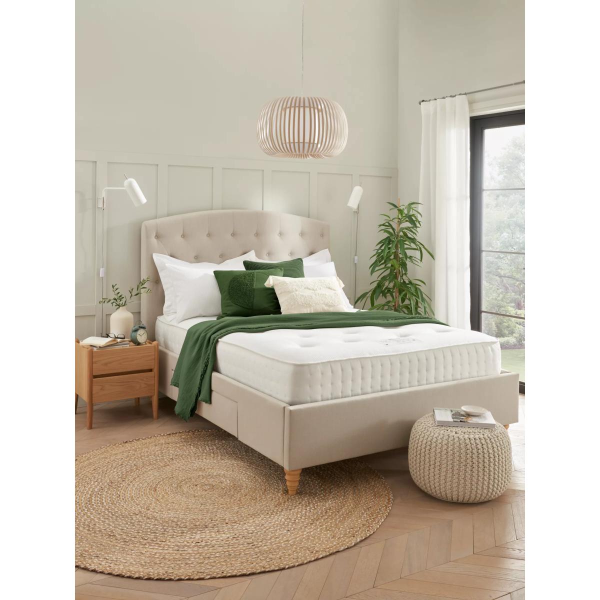 John Lewis Ortho Support 1600 Pocket Spring Mattress, Medium Tension, Double – image 2