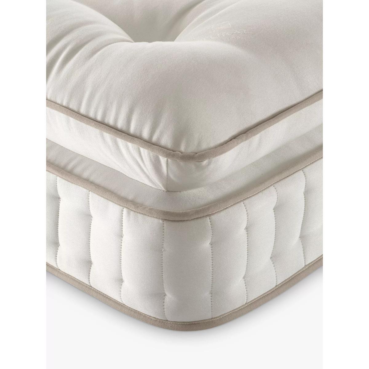 John Lewis & Partners Luxury Natural Collection British Wool Pillowtop 11000, Double, Firmer Tension Pocket Spring Mattress – image 1