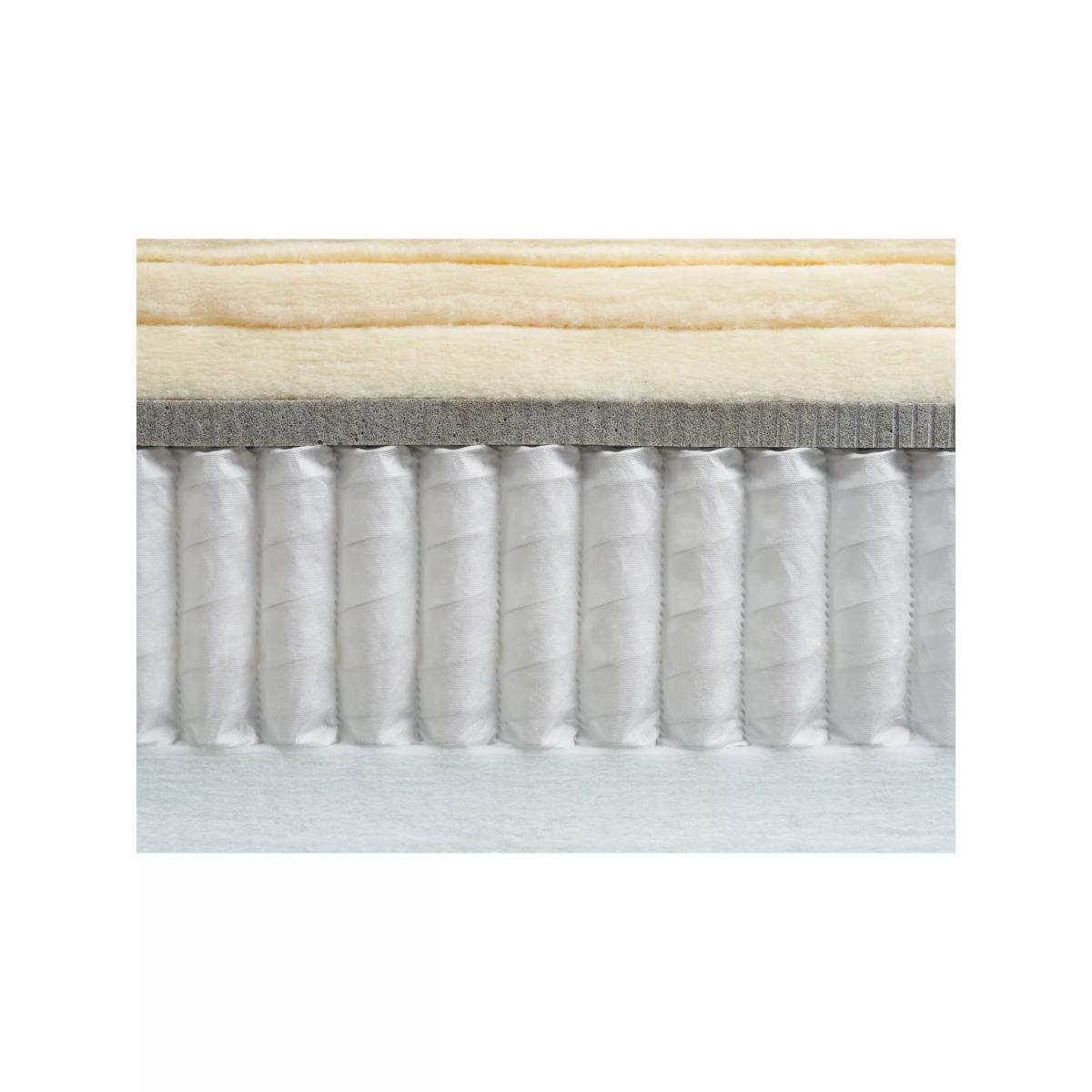 Hypnos Wooltex No.1 Pocket Spring Mattress, Medium Tension, Small Double – image 3
