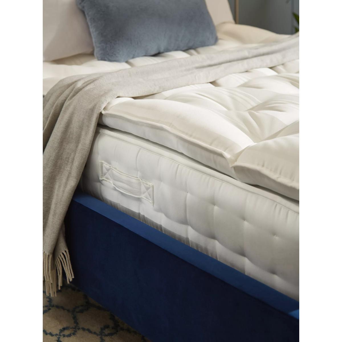 John Lewis & Partners Classic Wool Pillow Top 1400 Pocket Spring Mattress, Medium/Firm Tension, Double – image 3
