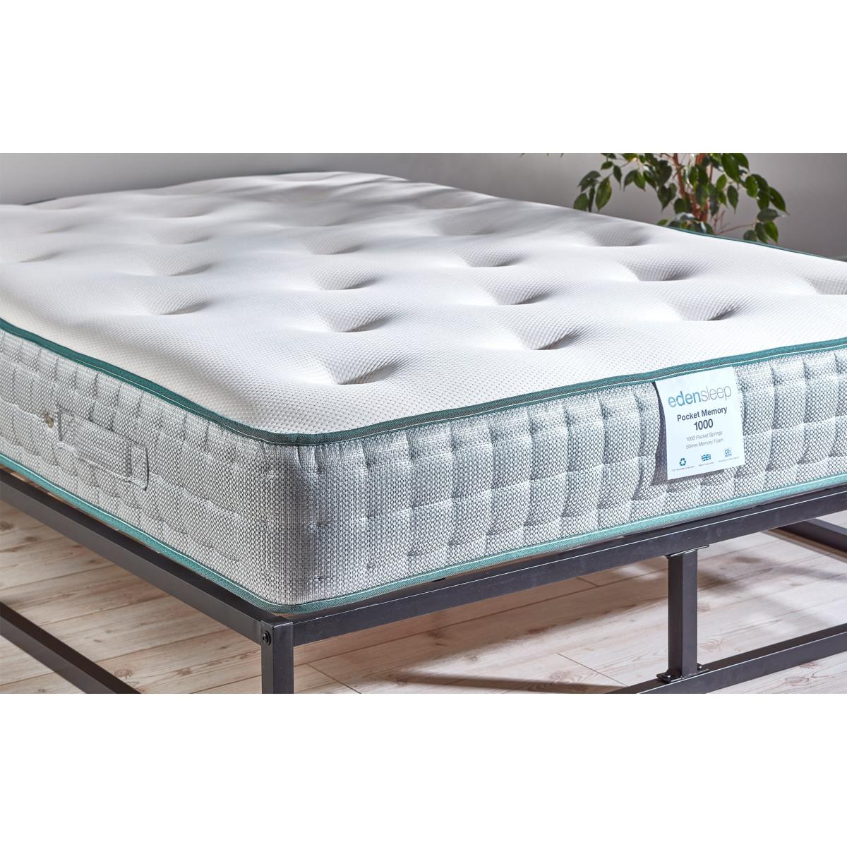 Eden Sleep Pocket Memory 1500 Mattress - Double (4ft 6) – image 2