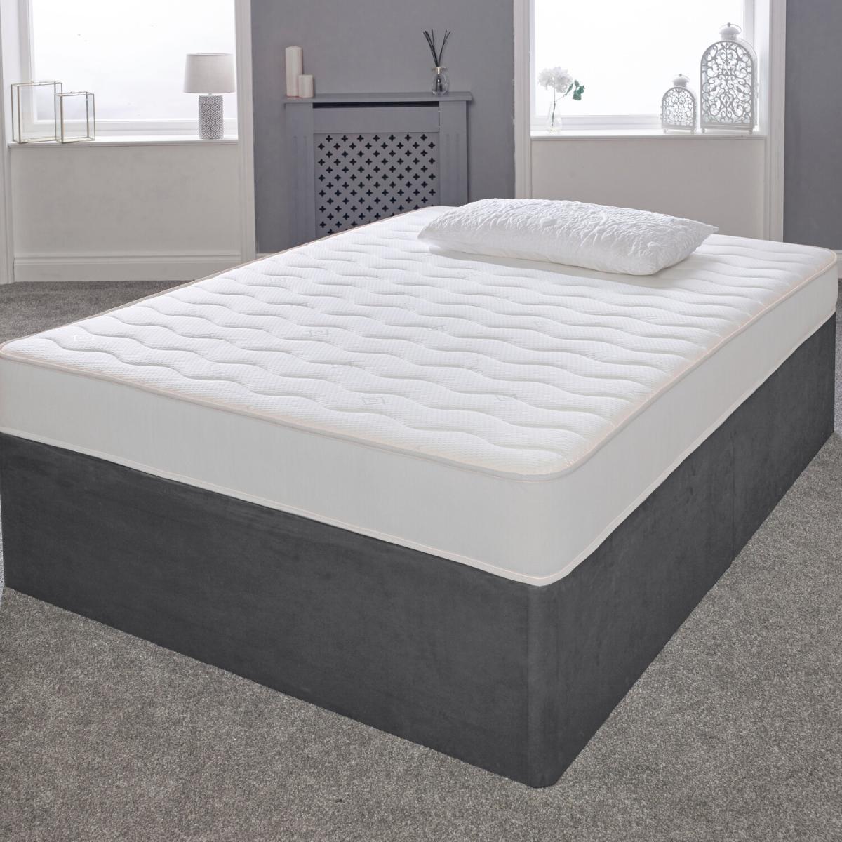 Cooltouch Essentials Darcy Wave Basic White 18cm Deep Value Spring Mattress - White / Double – image 4