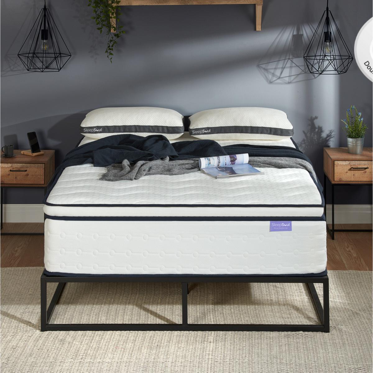 Double SleepSoul Space Mattress - White – image 3