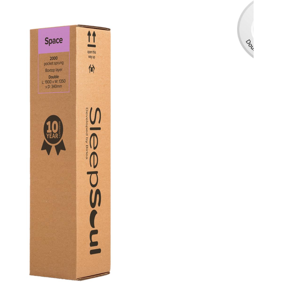 Double SleepSoul Space Mattress - White – image 5