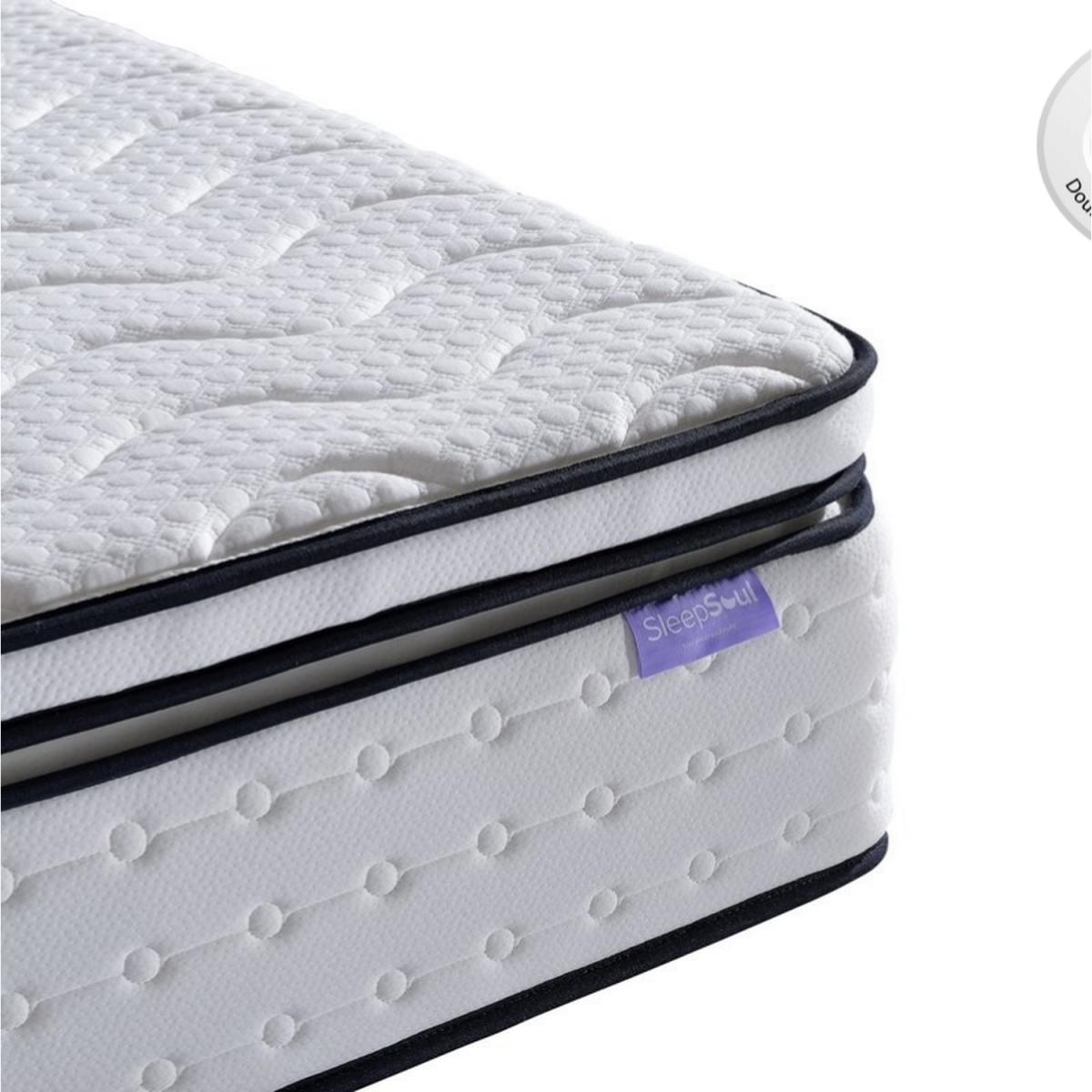 Double SleepSoul Space Mattress - White – image 7
