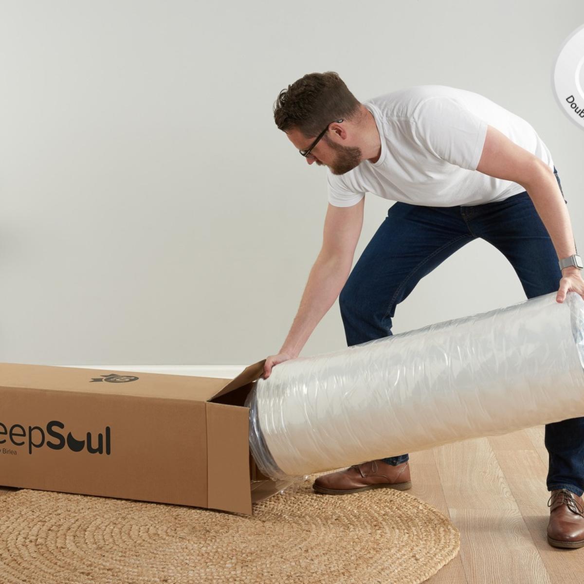 Double SleepSoul Space Mattress - White – image 1