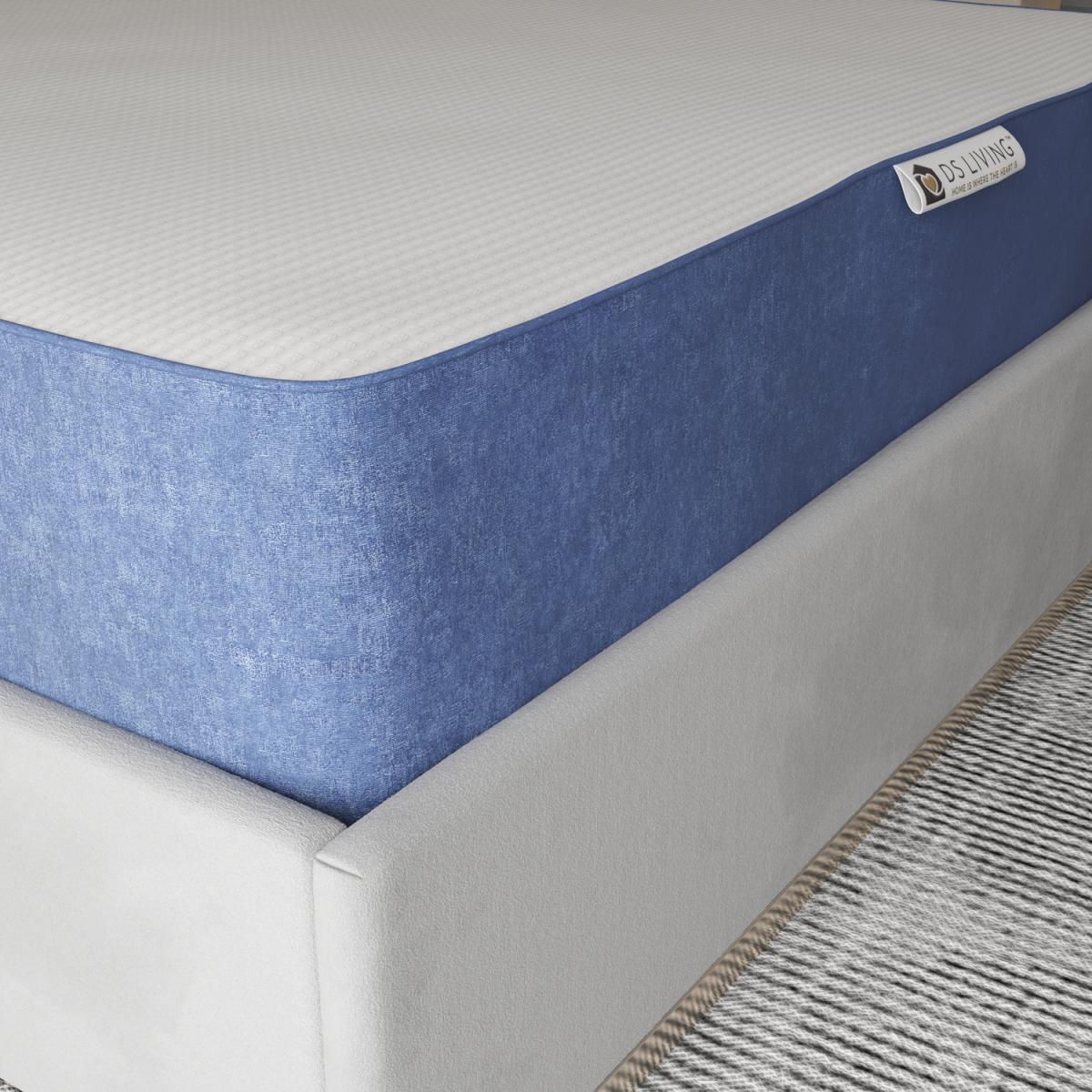 Azure Platinum Hybrid Latex Memory Foam Mattress - Blue / Double – image 2