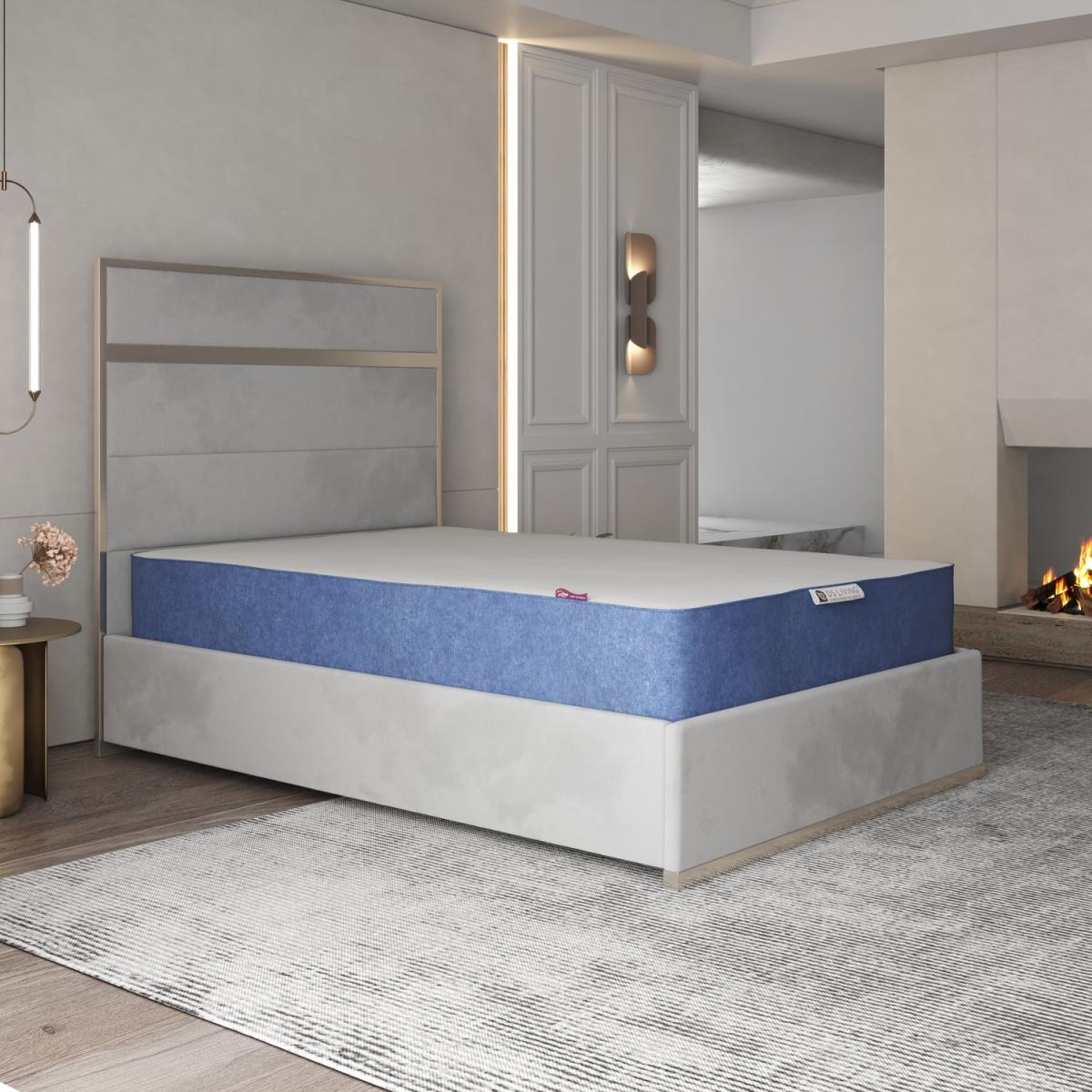 Azure Platinum Hybrid Latex Memory Foam Mattress - Blue / Double – image 3
