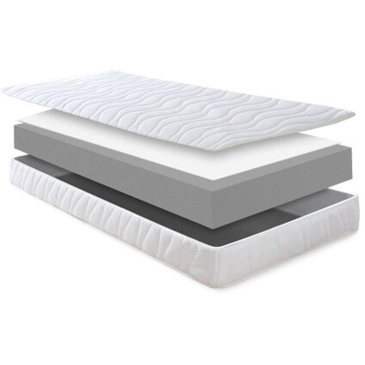Budget Economy Recon Foam Rolled Mattress(Medium, 4FT6 Double)  - white – image 2