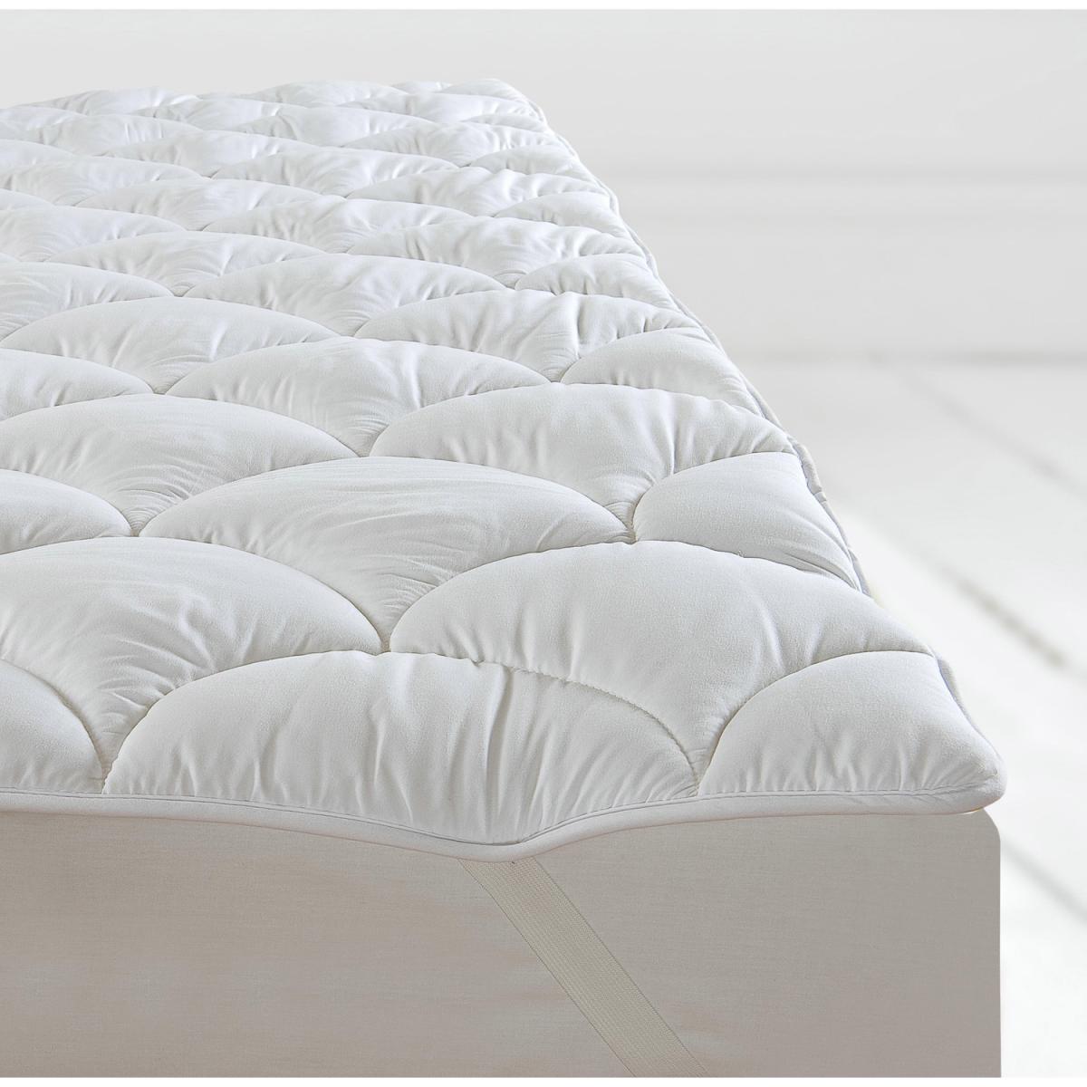 Generously Filled Luxury Mattress Topper - White / Double – image 4