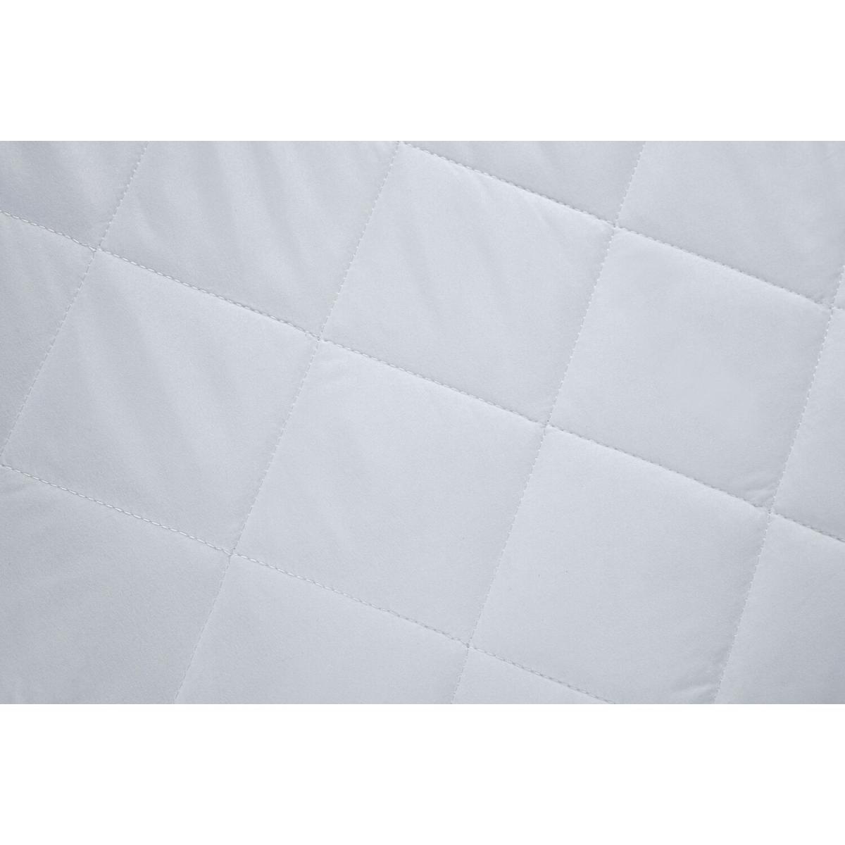 Quilted Mattress Cover Multi Size - White / Double / 191cm – image 2
