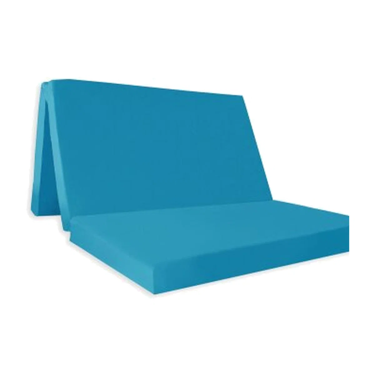 Visco Therapy Double Badenia Folding ZBed Mattress - Turquoise – image 1