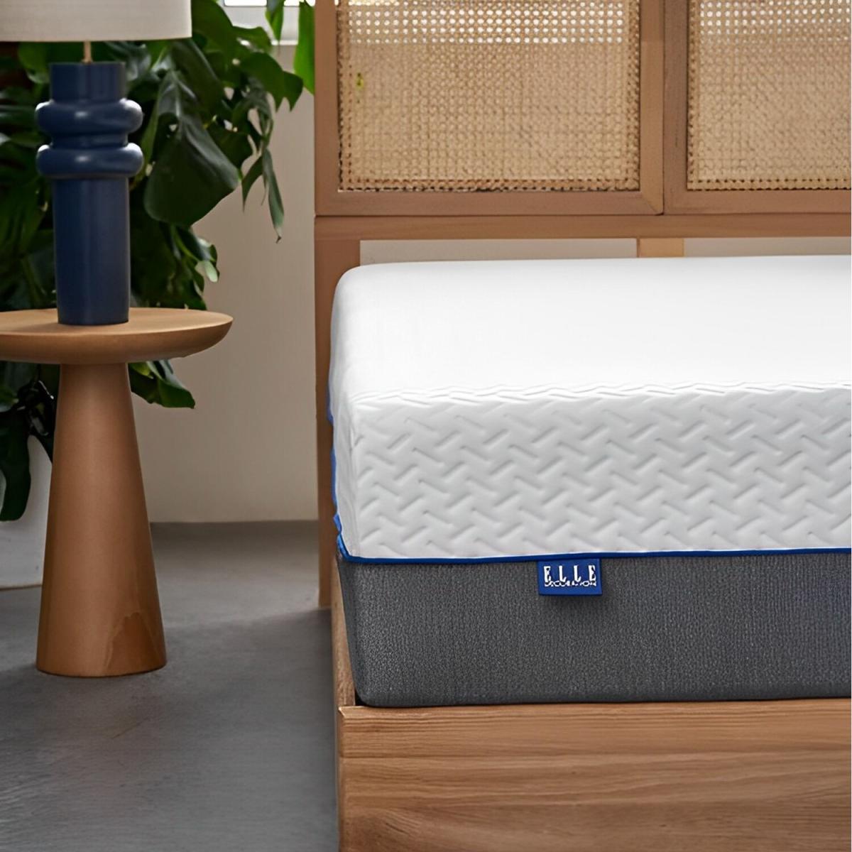 ELLE Decoration Tanzanite Opulance Memory Foam and Pocket Sprung - Grey and White – image 3